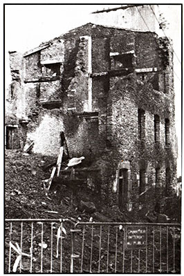 19 rue St Malo à Brest Recouvrance-après démolition 1994